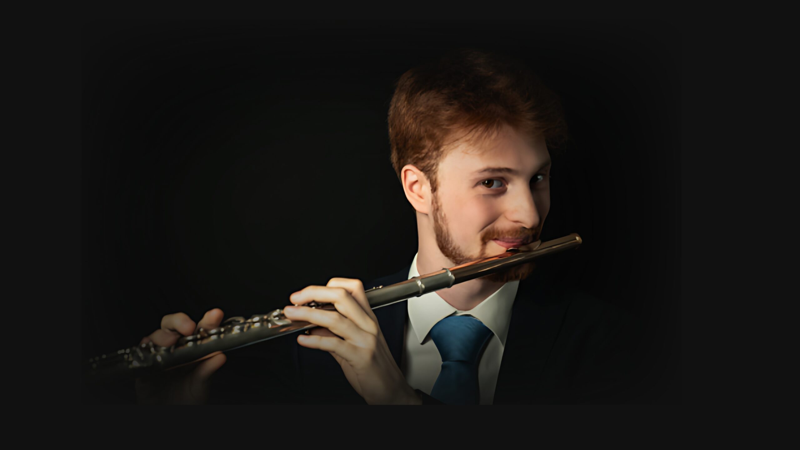 Andrea Magris suona flauto
